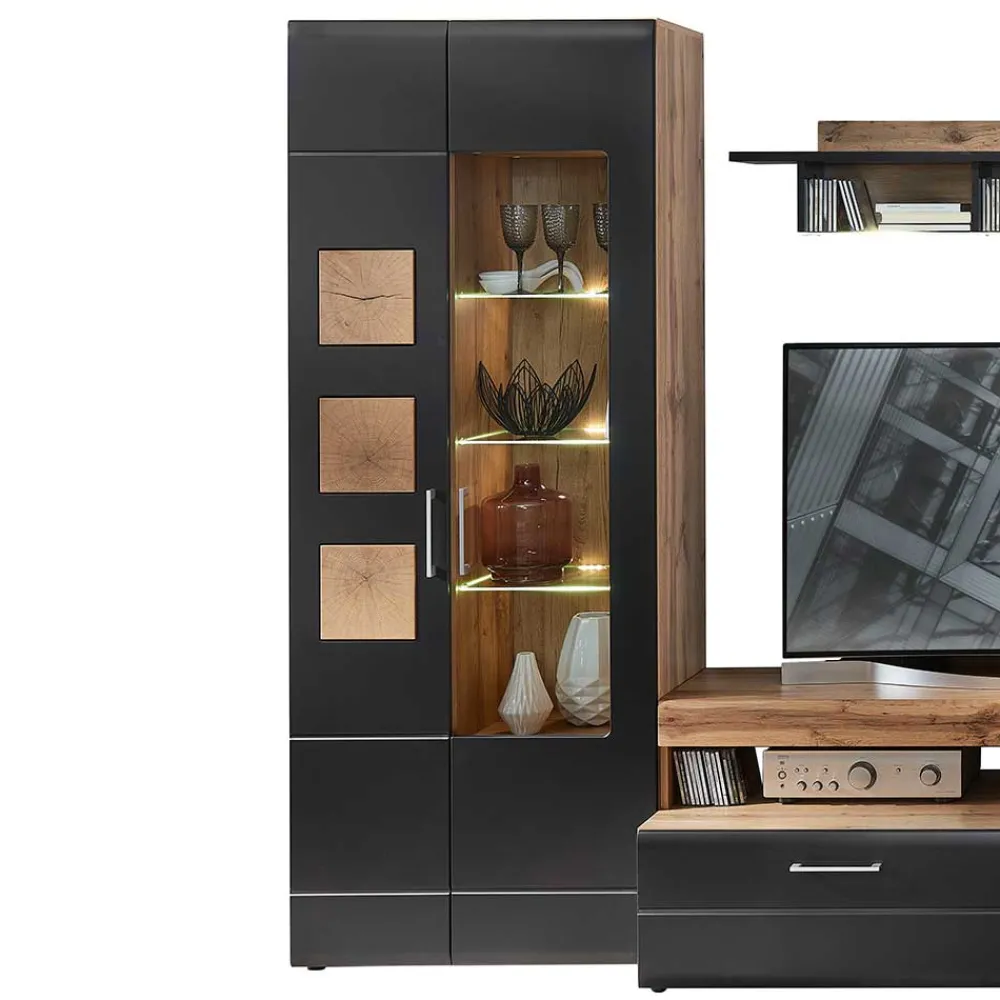 Sale Wohnzimmervitrinenschrank Beldar Vitrinenschrank|Wohnzimmervitrinen