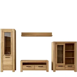 Best Wohnzimmerwand Crystoga Wohnwand 300 Cm|Moderne Wohnwände