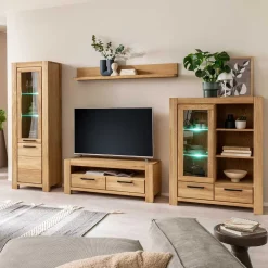 Best Wohnzimmerwand Crystoga Wohnwand 300 Cm|Moderne Wohnwände