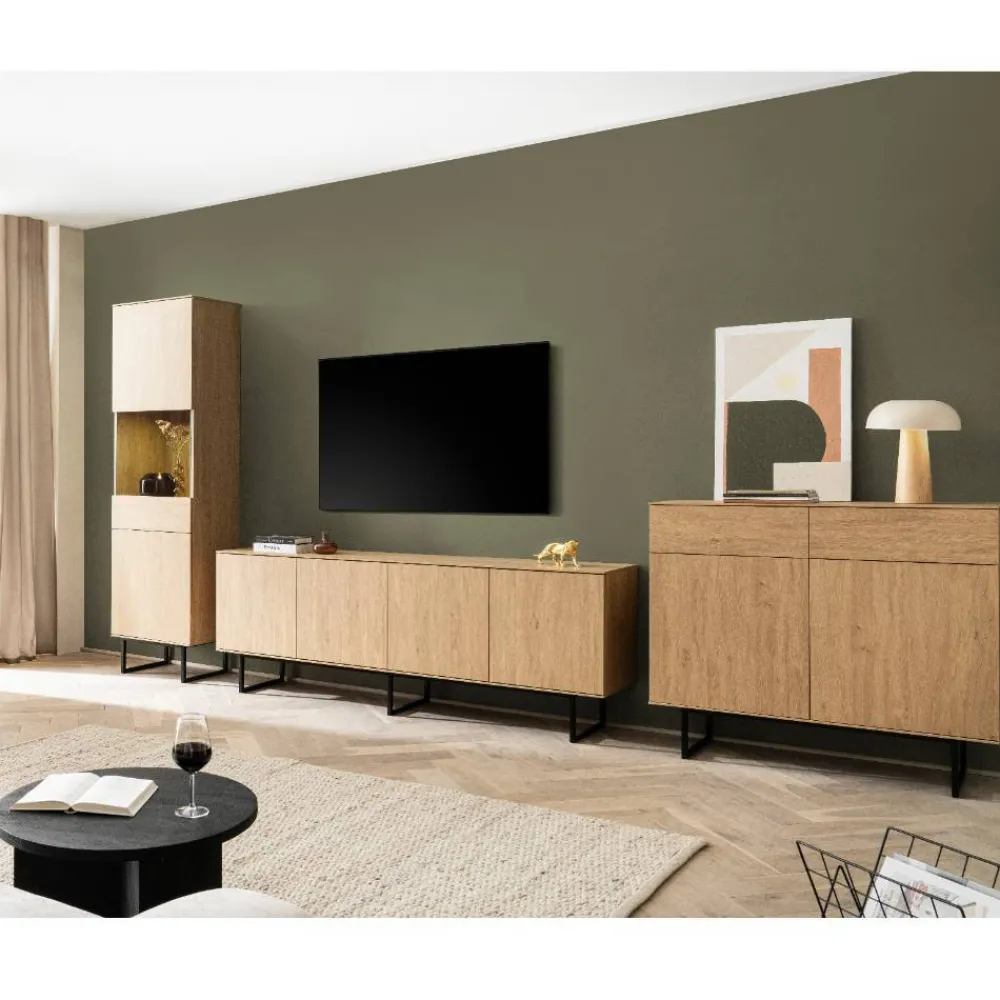 Clearance Wohnzimmerwand modern Carno Moderne Wohnwände