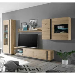 Wohnzimmerwand modern Matrezina*Pharao24 New