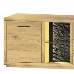 Outlet Wohnzimmerwand modern Ostoro Moderne Wohnwände|Massivholz Wohnwände