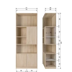 Discount Wohnzimmerwand modern Shinin Moderne Wohnwände