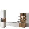 Sale Wohnzimmerwand modern Sibiuta Wohnzimmerschrank|Wohnwand 300 Cm
