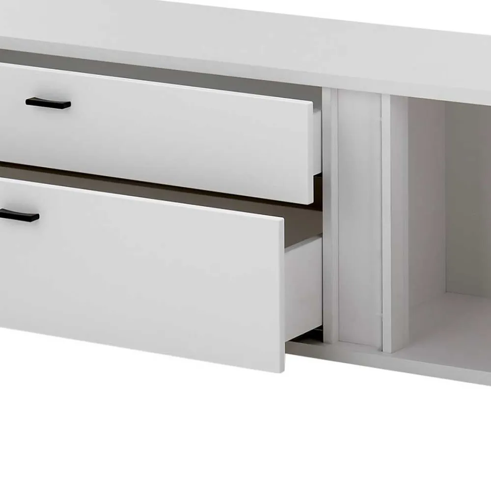 Wohnzimmerwand weiss Constantin*Pharao24 Discount