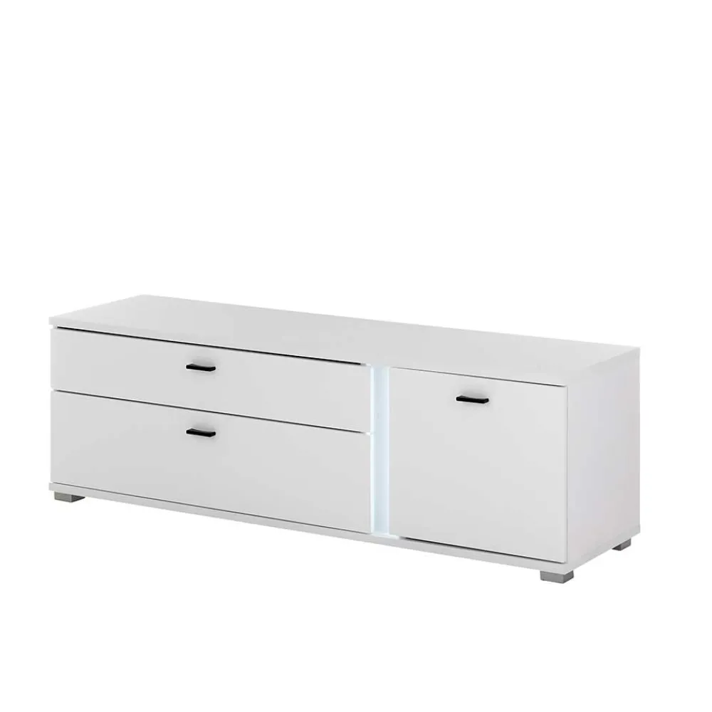 Wohnzimmerwand weiss Constantin*Pharao24 Discount