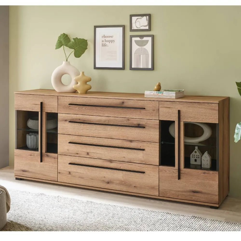 Wohnzimmerwohnwand Cemutra*Pharao24 Online