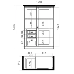Wohnzimmerwohnwand Craiova*Pharao24 Sale