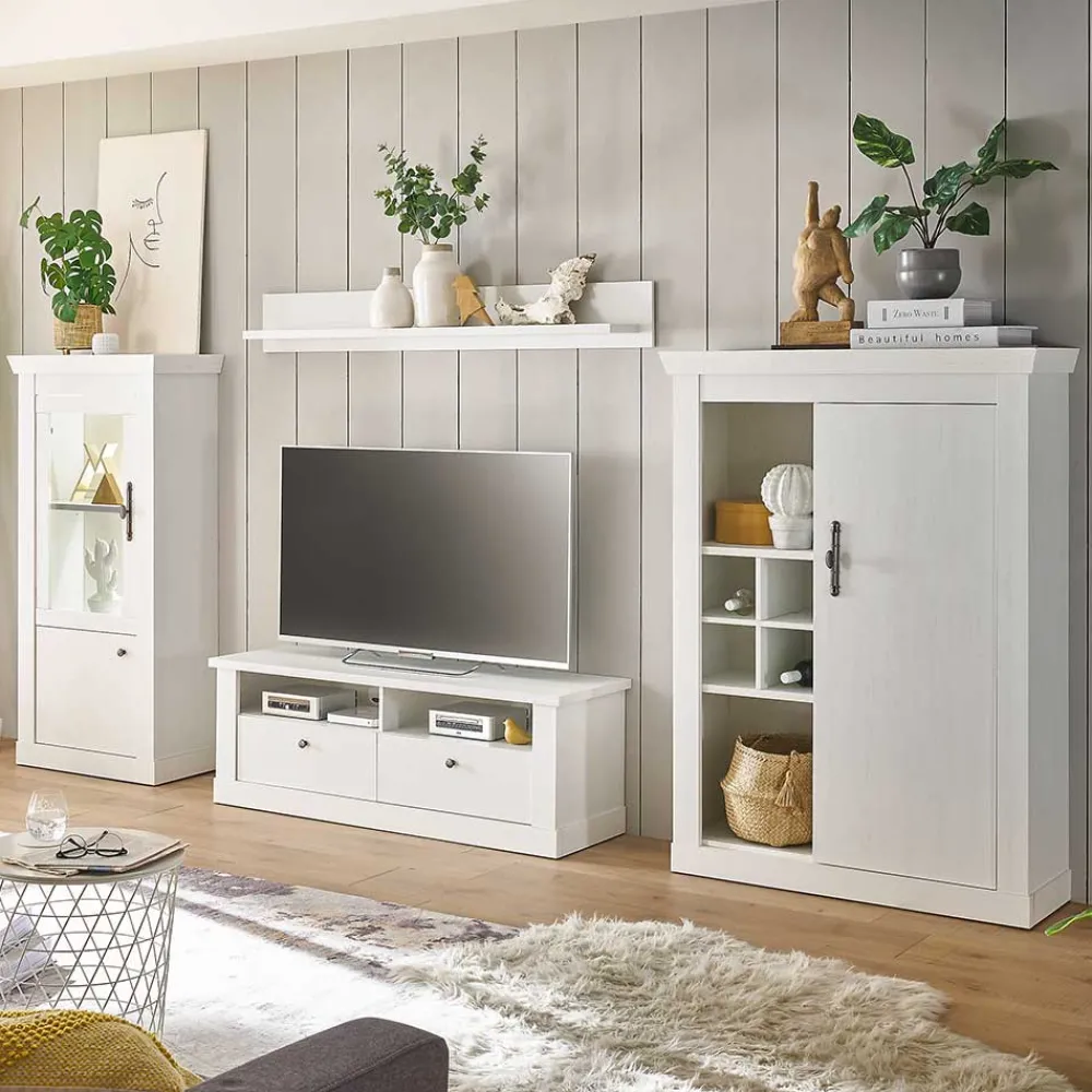 Clearance Wohnzimmerwohnwand Kazanova Wohnwand 300 Cm