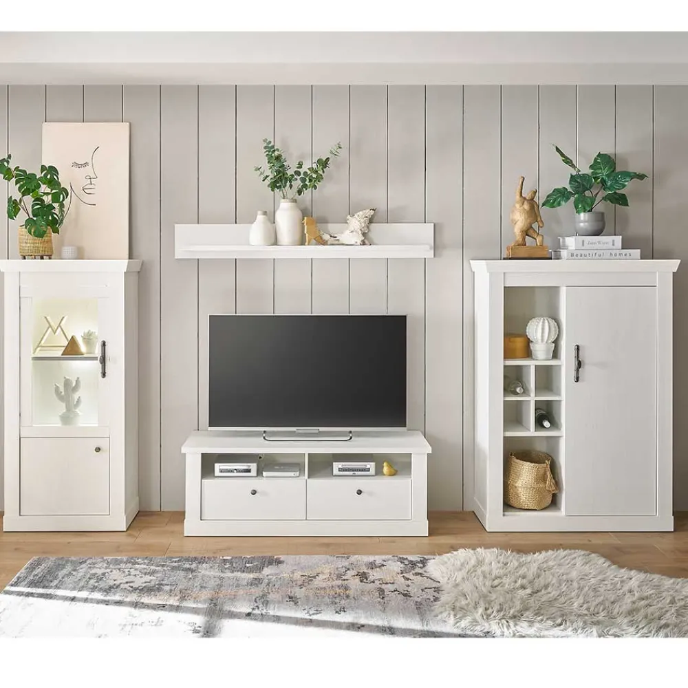 Clearance Wohnzimmerwohnwand Kazanova Wohnwand 300 Cm