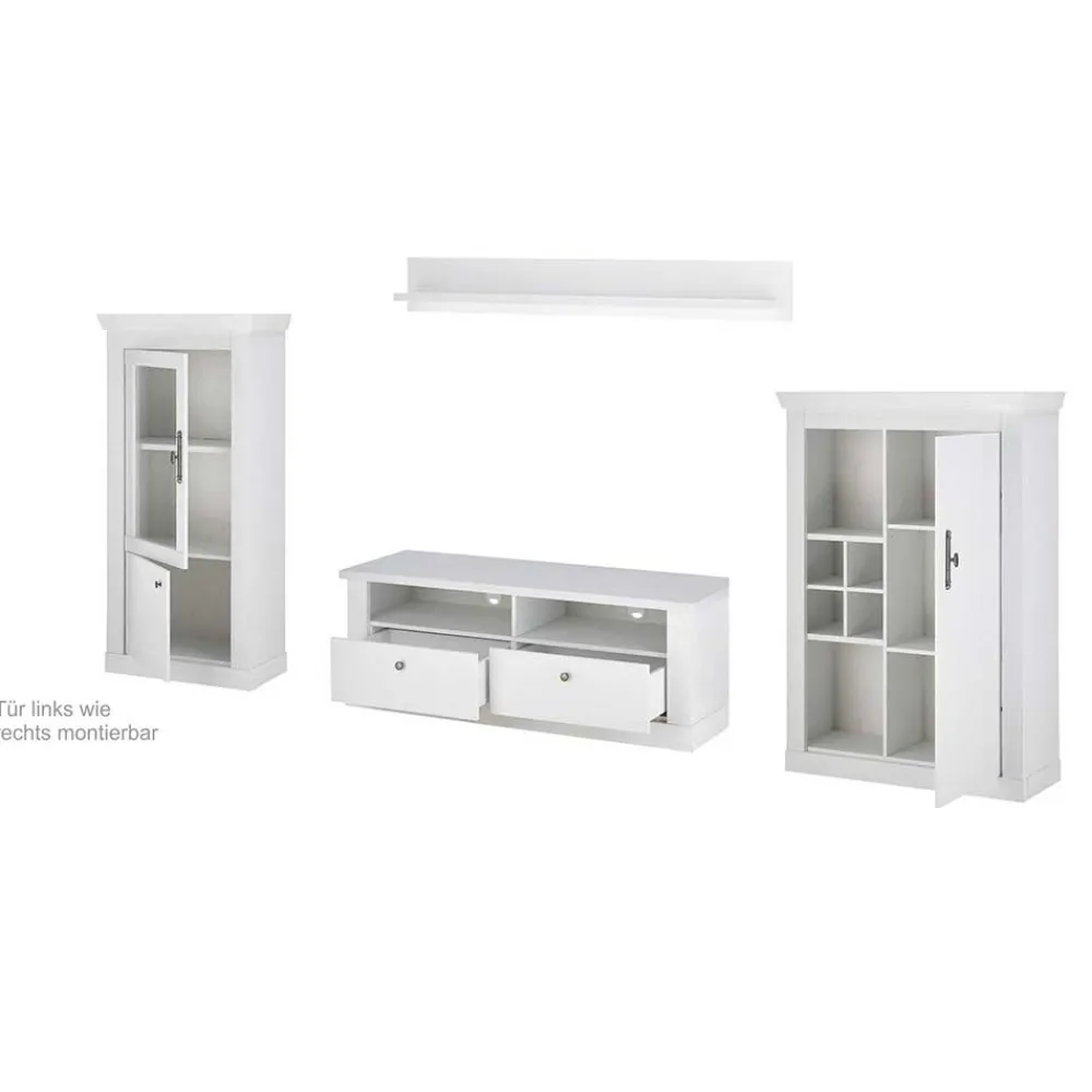 Clearance Wohnzimmerwohnwand Kazanova Wohnwand 300 Cm