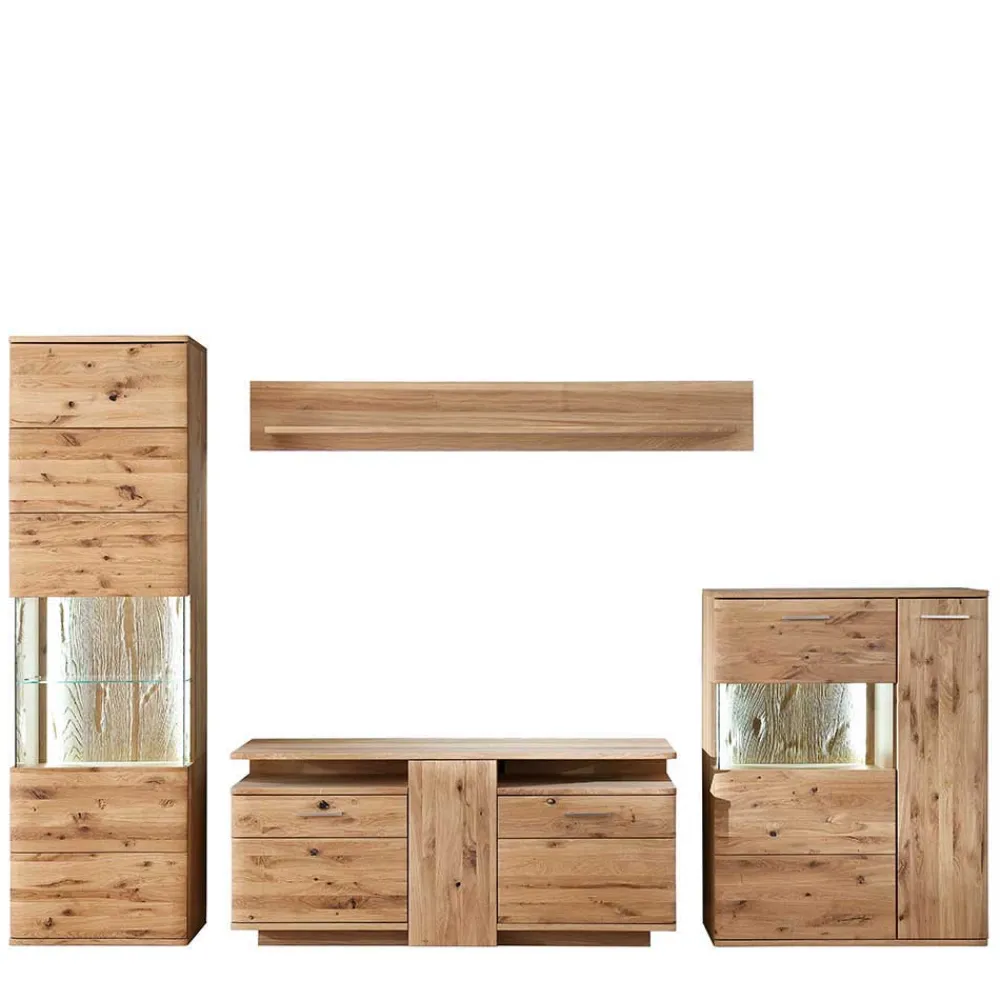 Wohnzimmerwohnwand Lamanda*Pharao24 Clearance