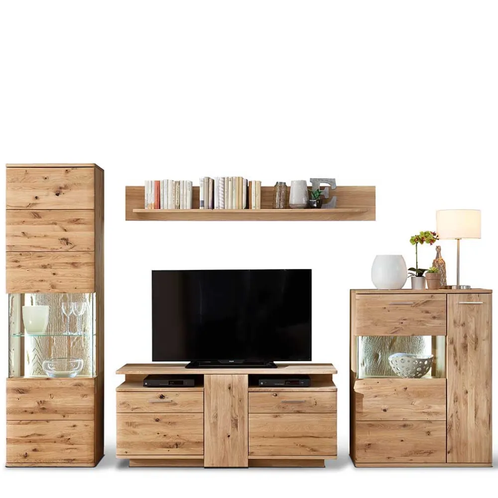 Wohnzimmerwohnwand Lamanda*Pharao24 Clearance