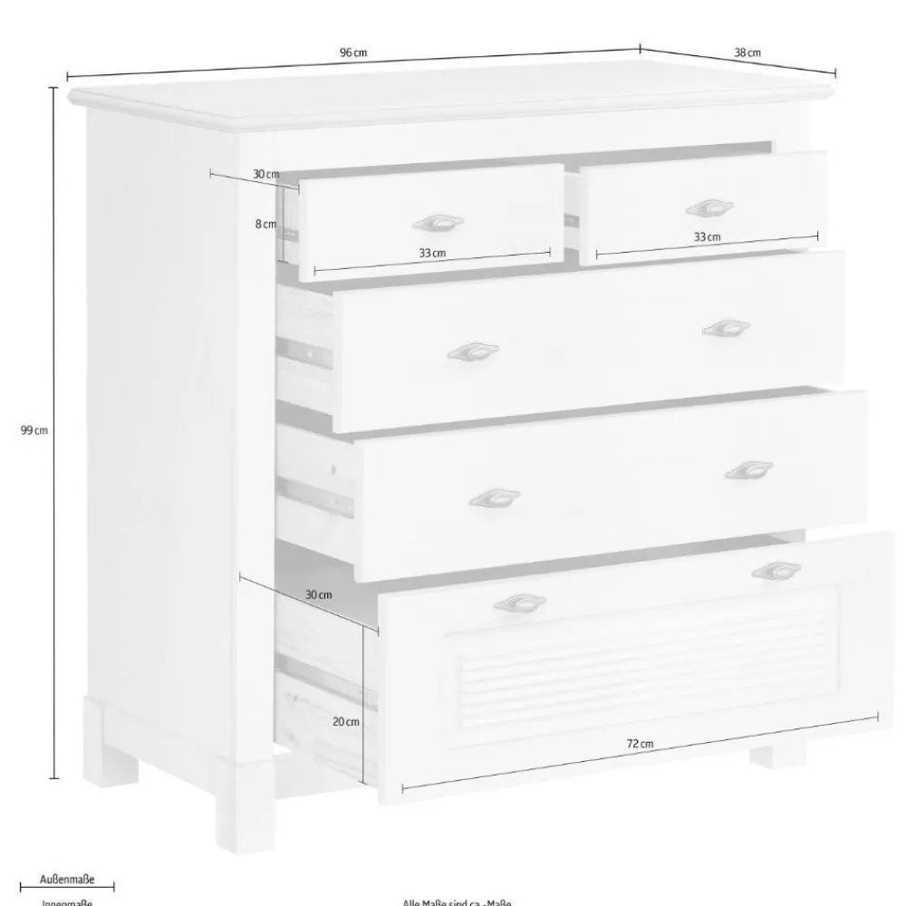 Online Wäschekommode Alejandro Schlafzimmerkommoden|Schubkastenkommoden