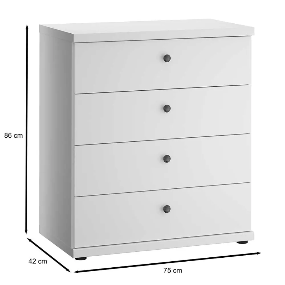 New Wäschekommode Tudana Küchenkommode|Wohnzimmerkommoden