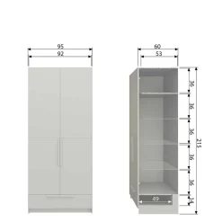 Wäscheschrank Drovens*Pharao24 New