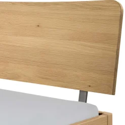 Online 140x200 cm Holzbett Cemzaja Doppelbetten|Massivholzbetten