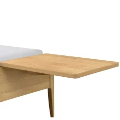 Online 140x200 cm Holzbett Cemzaja Doppelbetten|Massivholzbetten