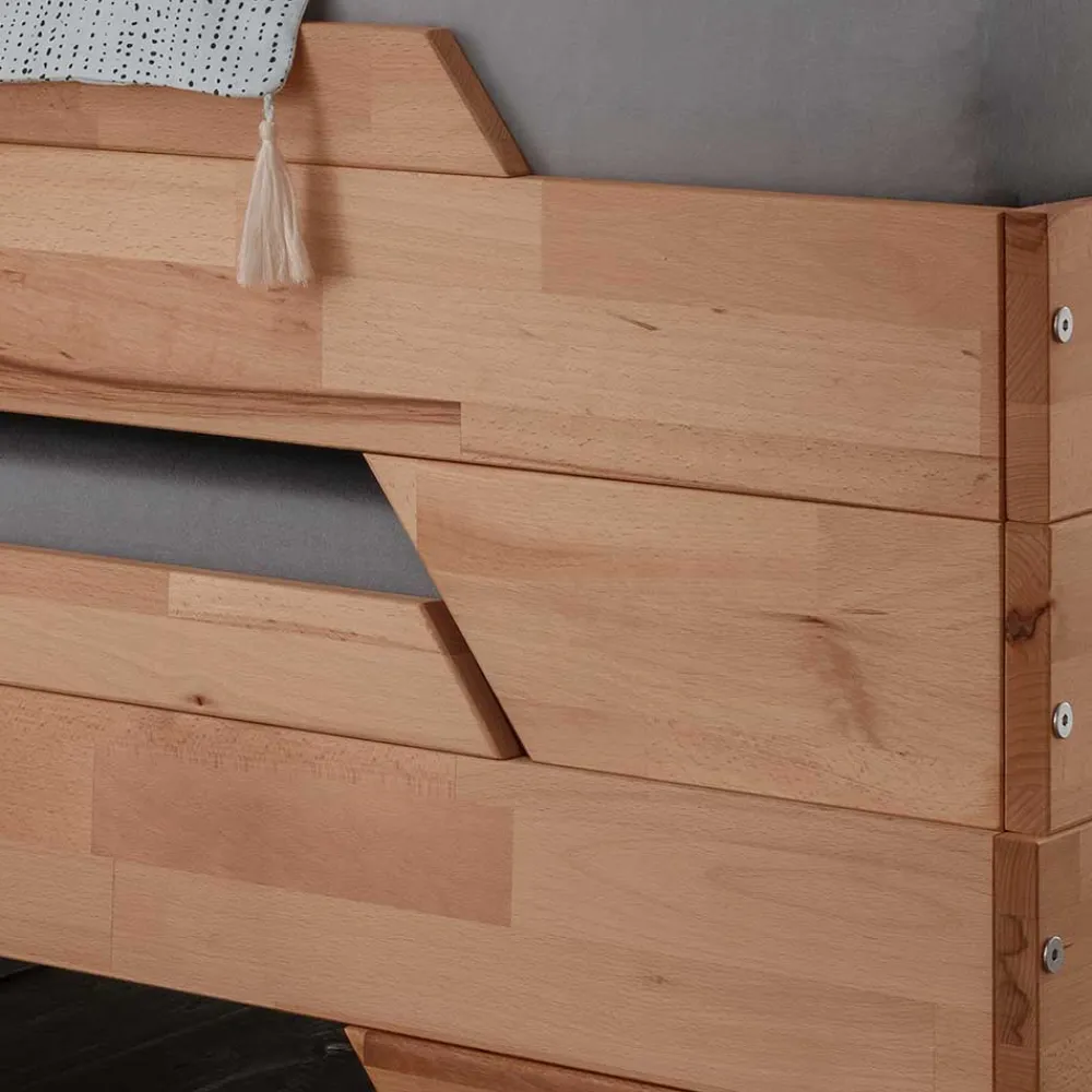 Discount 90x200 cm Stapelbett Losandas Einzelbetten|Massivholzbetten