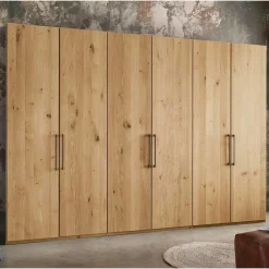 Outlet XL Kleiderschrank Kosra Massivholzmöbel|Drehtürenschränke