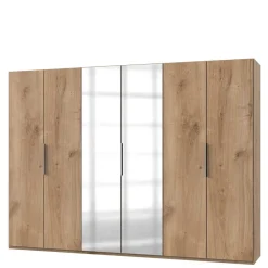 XL Kleiderschrank mit Spiegeln Grenvana Drehtürenschränke