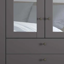 XL Kleiderschrank mit Spiegeln Hierro*Pharao24 New