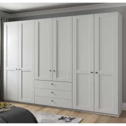 Clearance XL Kleiderschrank Tudana Drehtürenschränke