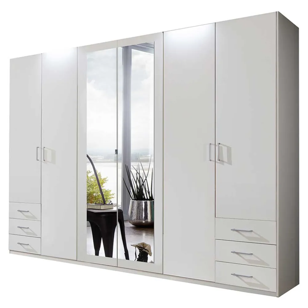 Clearance XL Schlafzimmerkleiderschrank Vurgos Kleiderschränke|Schlafzimmerschränke