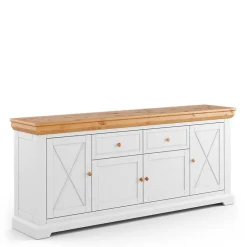 Best XL Sideboard massiv Bechir Massivholzmöbel|Küchenkommode