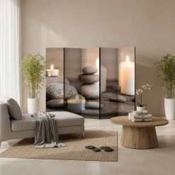 Zen Motiv Paravent Puwa*Pharao24 Hot