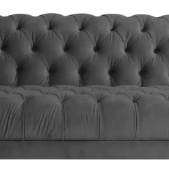 Sale Zweiersofa Anthrazit Romina Wohnzimmercouch|2 Sitzer Sofa