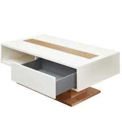 Zweifarbiger Wohnzimmertisch Luzie*Pharao24 Clearance