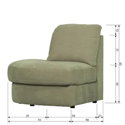 Sale Zweisitzer Couch Karyon Modulsofas
