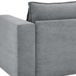 Outlet Zweisitzer Sofa Anthrazit Eltusa Wohnzimmercouch|2 Sitzer Sofa